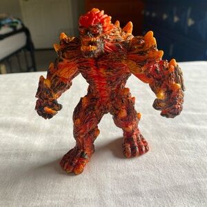 Red & Orange Lava Monster Action Figure - Kids Toys